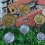 Slovenia pre euro vintage original coins set 1990s BUNC Image 4