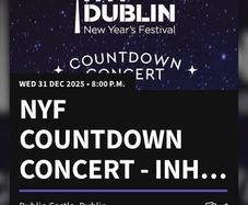 New Years Festival Tickets X2