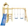 Playhouse with Slide Swing Ladder 285x305x226.5 cm Image 2