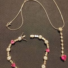 Sterling silver matching set