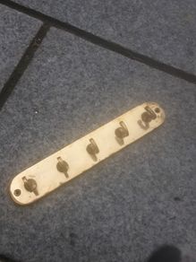 Brass hanger