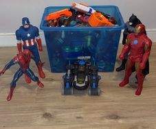 Box Filled With Toys