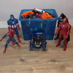 Box Filled With Toys