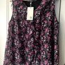 Rowen Avenue sleeveless blouse, uk12, new Image 6