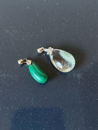 Silver Gemstone Pendant