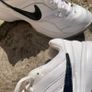 Premium White Leather Retro Nike Court Image 4