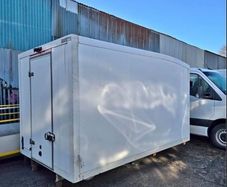 Insulated garden shed chiller body