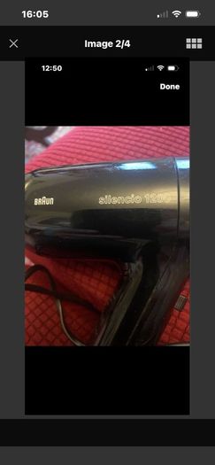 Braun Silencio hair dryer