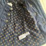 Next navy quilted jacket 9-12 months Image 2
