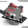 1500W Electric Saw 230-240V 190mm Corded Circular Saw Aluminum Body Portable Woodworking Electric Saw Table Saw Image 3