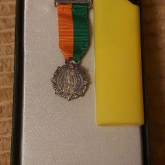 Replica 1916  Medal in box minature