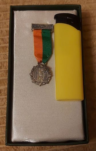 Replica 1916  Medal in box minature