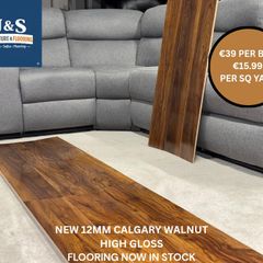 High Gloss 12MM Flooring Available