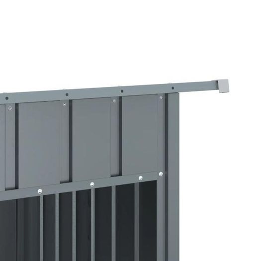 Dog House with Roof Anthracite 153x91x110 cm