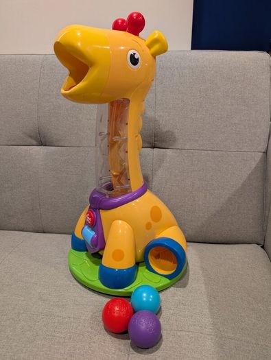 Bright Starts - Spin & Giggle Giraffe Ball Popper