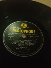 Beatles Hard Days Night Lp Uk Pressing