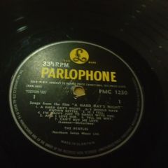 Beatles Hard Days Night Lp Uk Pressing
