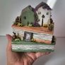 Hand carved wooden books! Image 2