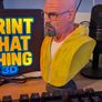 Walter White Bust - 3D Printed & Hand-Painted Resin Figure | 225 mm | Breaking Bad | Premium Collectible Image 3