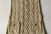 Brand new Girl's Creme Caramel Knitted Dress | Size 5 years