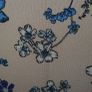 Pink & blue floral top Image 4