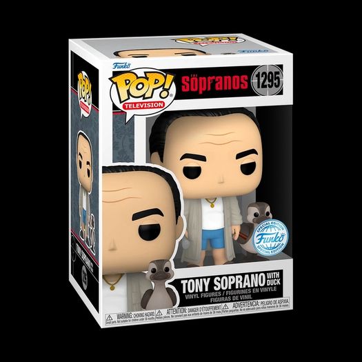 Tony Soprano & Duck Exclusive Funko Pop #1295