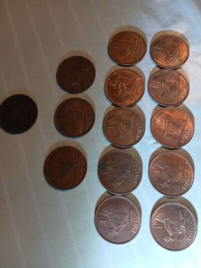 old irish pennies
