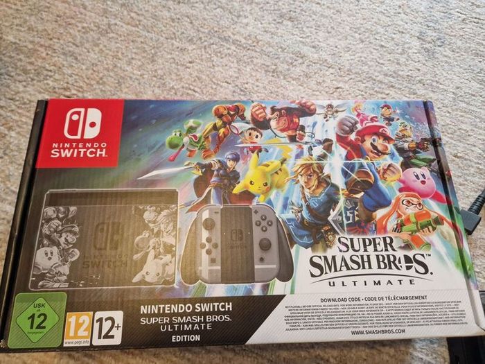 Nintendo Switch Super Smash Bros Ultimate Edition