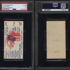 Muhammad Ali vs Leon Spinks Ticket - PSA 1.5 Stub - Boxing 1978 - 0031