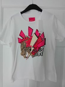 Tiger Print TShirt - German brand Oui - UK 10 - BNWT RRP 60