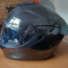 AR Carbon fiber bike helmet L.New