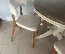 table and chairs