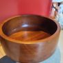 Vintage Large Teak Salad or Fruit Bowl Image 9