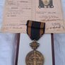 Belgium WW11 POW Medal with Documents Image 9
