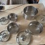 Stainless steel 4 piece pot set/cookware Image 4