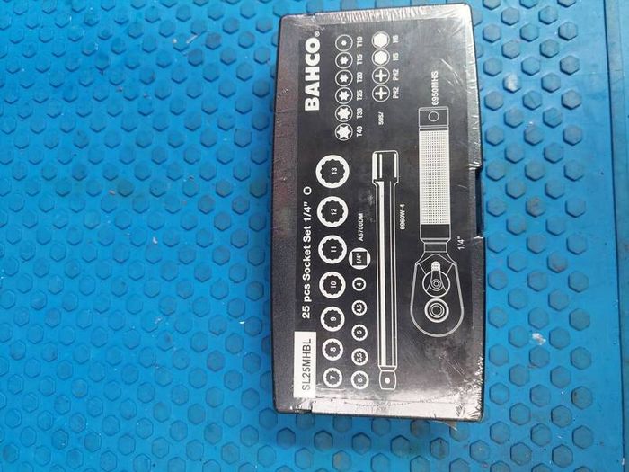Bahco Limited Edition 1/4" Socket Set SL25MHBL