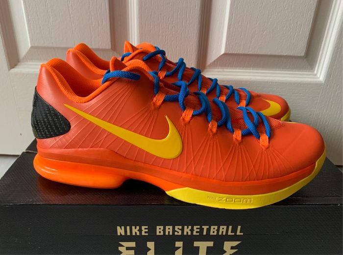 Nike KD V Elite Team Orange Uk 11 / Us 12 Deadstock