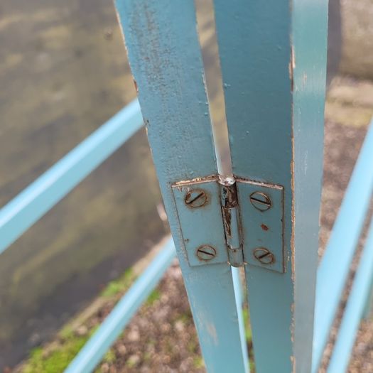 Vintage clothes rack