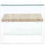 Coffee Table Clear 50x50x45 cm Tempered Glass Image 4