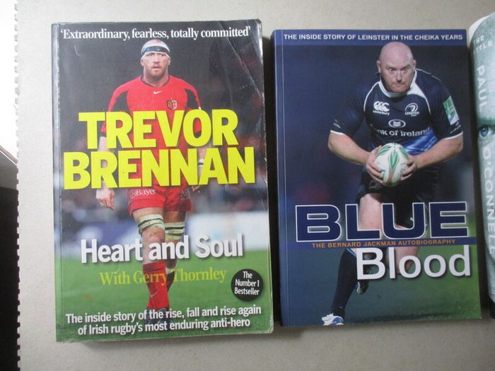 Irish Rugby - 3 Signed Books