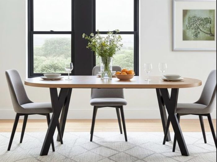 Extendable dinning table