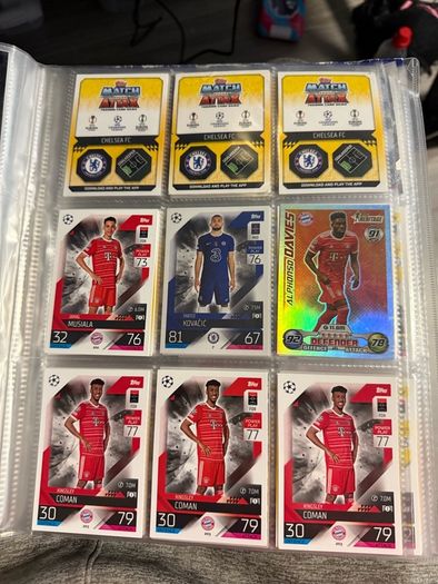 football cards + binders (offers Welcome )