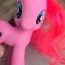 Large Pinkie Pie 5.5inch Boutique Styling with Black in hair MLP G4 My Little Pony 2010 Image 8