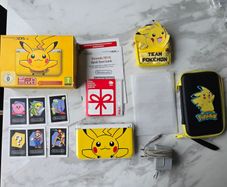 Nintendo 3ds xl[ modded ]pikachu Rare!!!