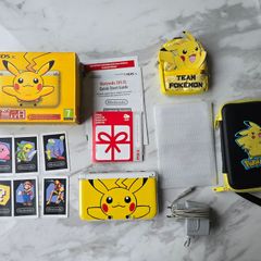 Nintendo 3ds xl[ modded ]pikachu Rare!!!