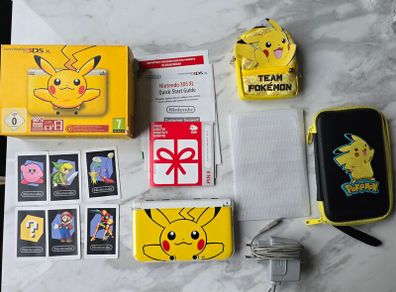 Nintendo 3ds xl[ modded ]pikachu Rare!!!