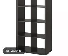 Black Kallax Unit