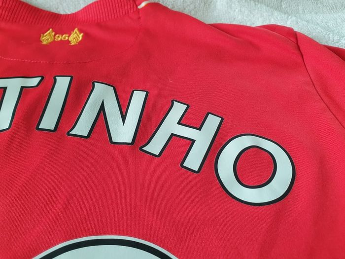 Liverpool Football Club Home Jersey 2015 to 2016 Childrens Large New Balance