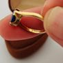 Vintage 9ct Gold Ring - Fully Hallmarked - Size M Image 6