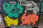 Pokemon TCG Evolving Skies ETB Elite Trainer Box Opened